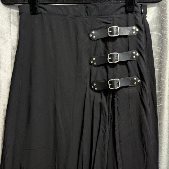 Widow Dolls Kill Twilight Doom Maxi Skirt Black Medium - Picture 5 of 6